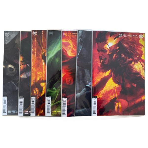 Dark Nights: Death Metal Complete Variant Set – DC Comics Modern Age Masterpieces