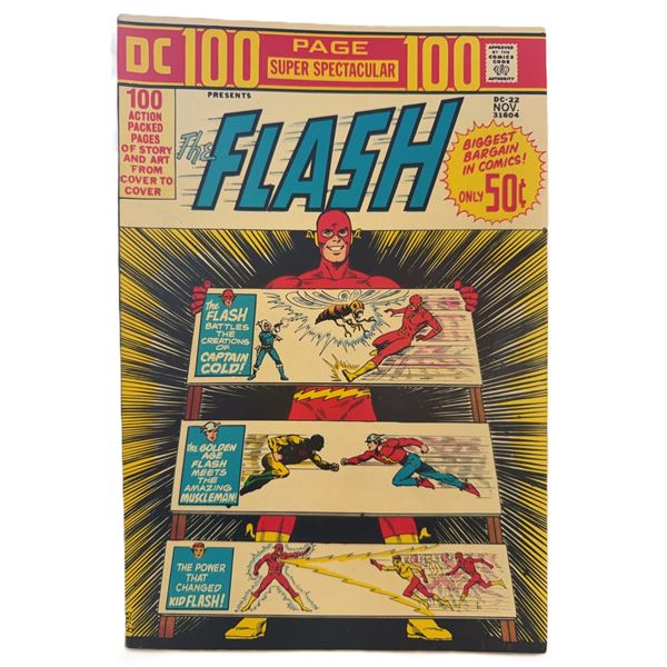 DC 100-Page Super Spectacular #DC-22 (1974) – The Flash Battles Captain Cold! Bronze Age Gi