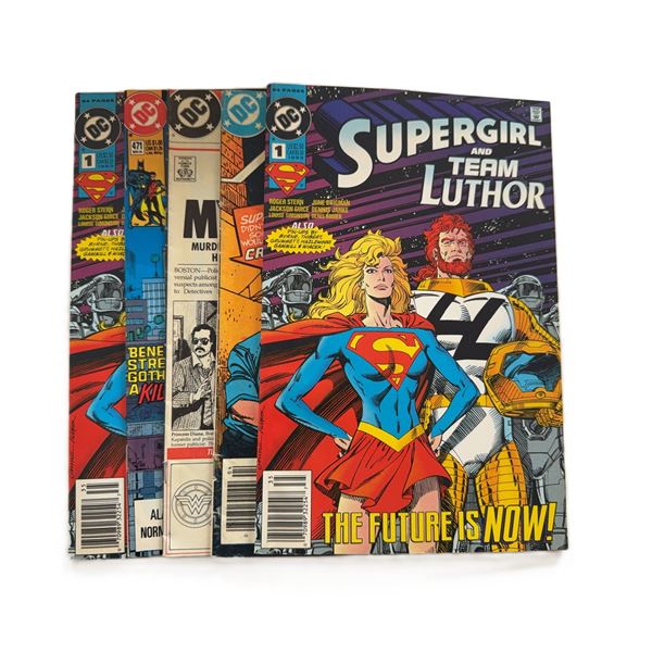 DC Comics Lot – Supergirl and Team Luthor #1, Batman #471, Wonder Woman #20 & More!