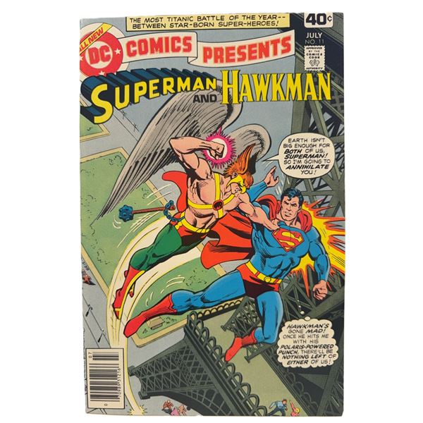 DC Comics Presents #11 (1980) – Superman & Hawkman Team-Up! Bronze Age Blockbuster