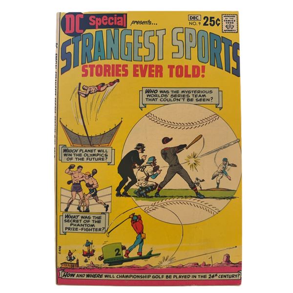DC Special #9 (1970) – Strangest Sports Stories Ever Told! Bronze Age DC Classic