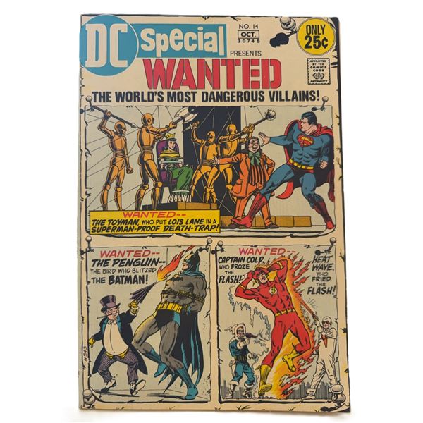 DC Special #14 (1971) – Wanted: The World’s Most Dangerous Villains! Bronze Age DC