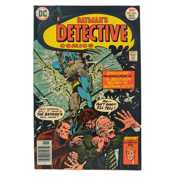 Detective Comics #465 (1976) – “The Best-Kept Secret in Gotham City!” Bro