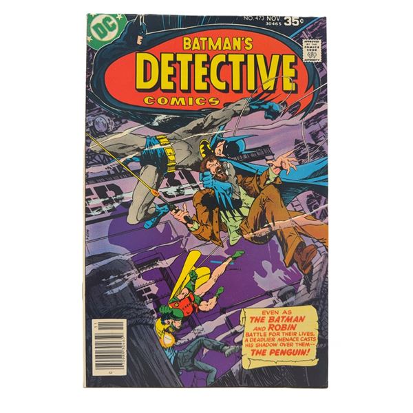 Detective Comics #473 (1977) – Batman & Robin vs. The Penguin! Bronze Age DC Classic