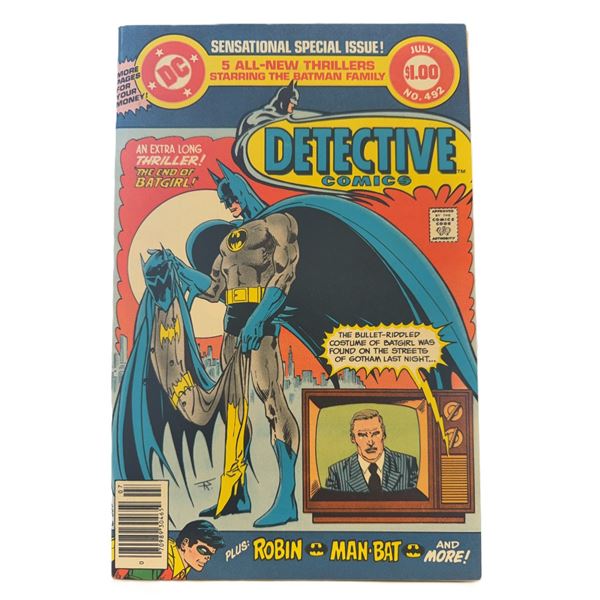 Detective Comics #492 (July 1980) – “The End of Batgirl!” A Batman Family