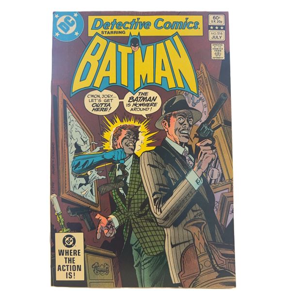Detective Comics #516 (July 1982) – Bronze Age Batman Classic Packed with Action