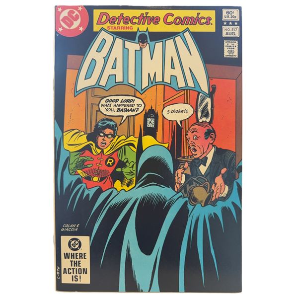 Detective Comics #517 (August 1982) – Bronze Age Batman Classic Featuring Robin