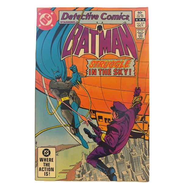 Detective Comics #519 (October 1982) – Bronze Age Batman Classic “Struggle in the 