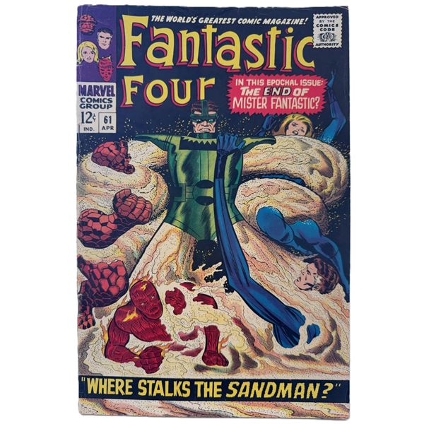 Fantastic Four #61 (1967) – Silver Age Marvel Classic: “Where Stalks the Sandman?[