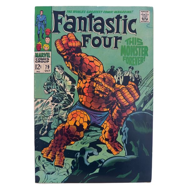 Fantastic Four #79 (1968) – Silver Age Marvel Classic: “This Monster Forever![x=#8