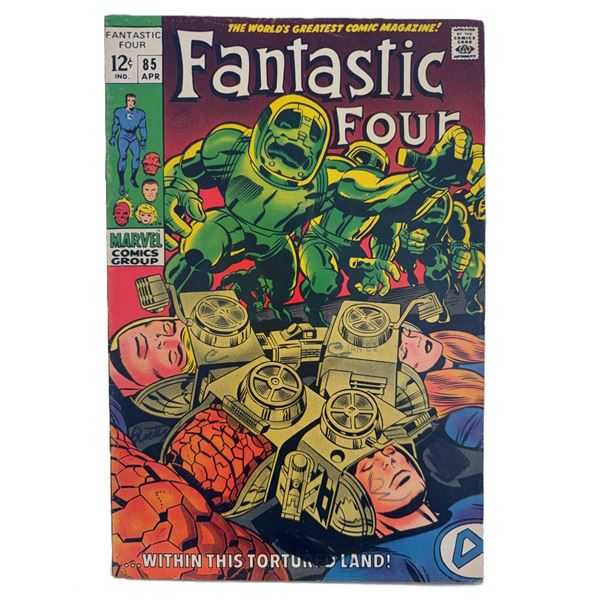 Fantastic Four #85 (1969) – Silver Age Marvel Classic: “Within This Tortured Land!