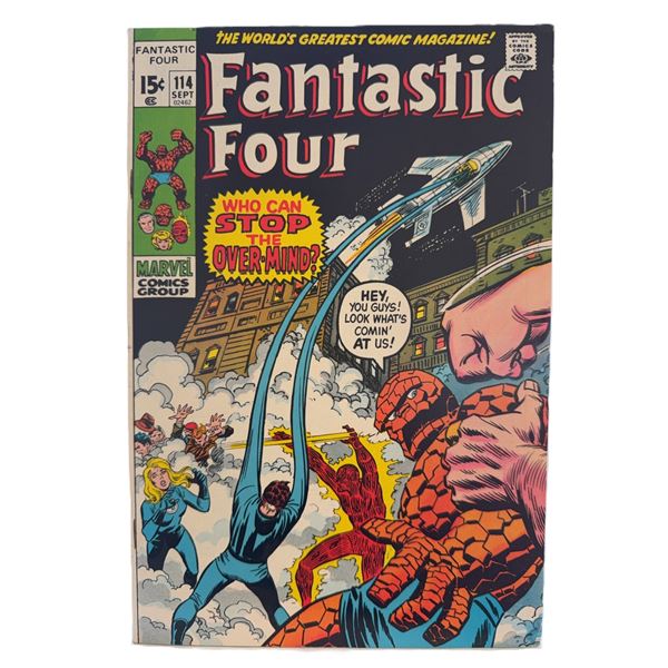 Fantastic Four #114 (1971) – Bronze Age Marvel Classic: “Who Can Stop the Over-Min