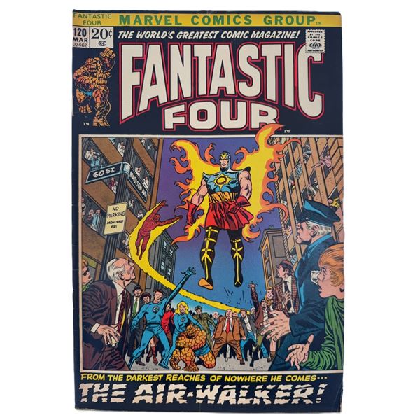 Fantastic Four #120 (1972) – Bronze Age Marvel Classic: “The Air-Walker!”