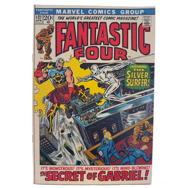 Fantastic Four #121 (1972) – Bronze Age Marvel Classic Featuring the Silver Surfer: [x=#822