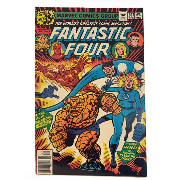 Fantastic Four #203 (1979) – Bronze Age Marvel Classic: “If the FF Have Become Mon