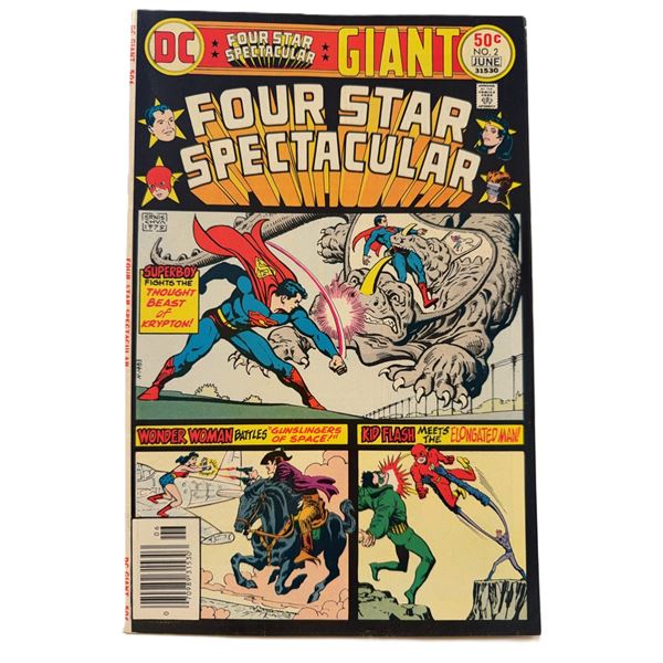 Four Star Spectacular #2 (June 1976) – Bronze Age DC Giant Featuring Superboy, Wonder Woman