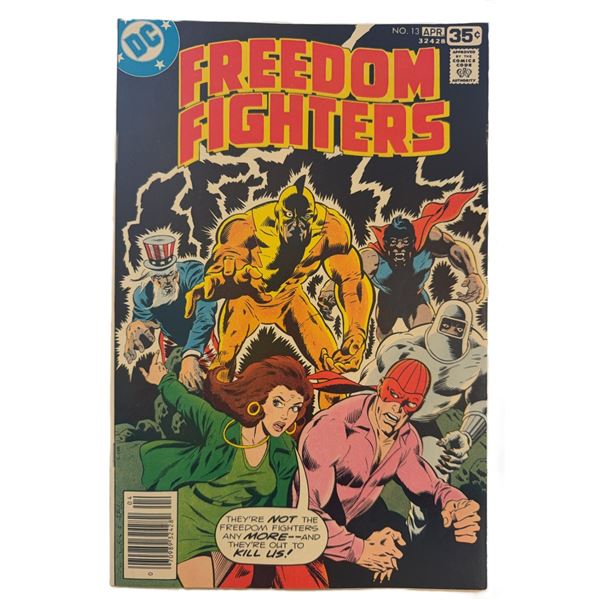 Freedom Fighters #10 (1977) – “They’re Not the Freedom Fighters Anymore![
