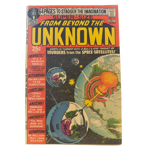 From Beyond the Unknown #11 (July 1971) – Bronze Age DC Giant Sci-Fi Anthology!