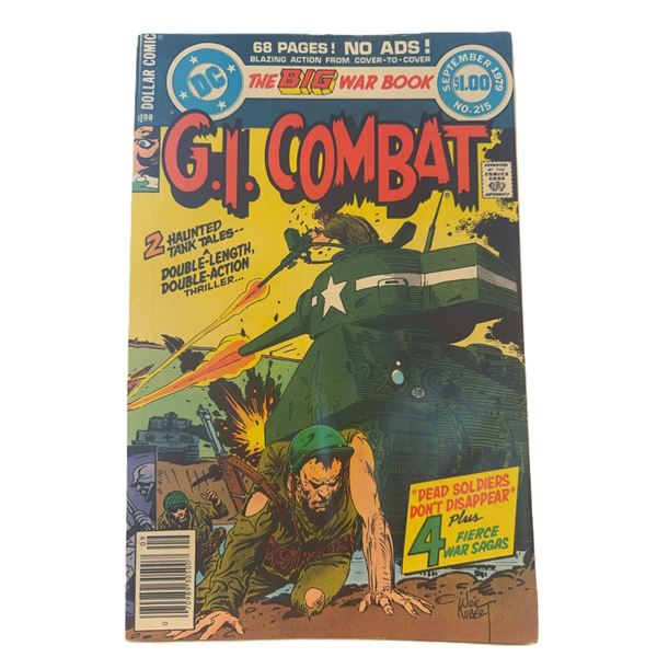 G.I. Combat #215 (September 1979) – DC’s Classic War Comic Dollar Issue