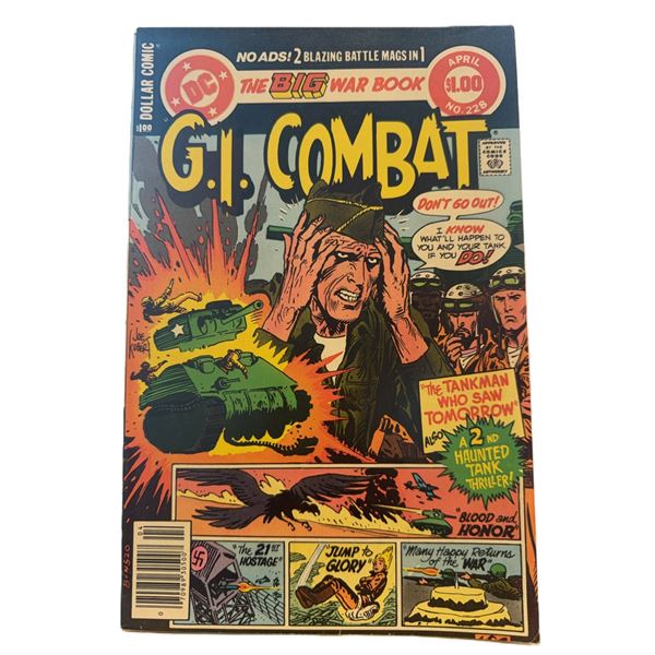 G.I. Combat #226 (April 1981) – DC Dollar Comic War Action Bronze Age Classic