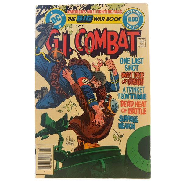 G.I. Combat #259 (November 1983) – DC Dollar Comic War Action