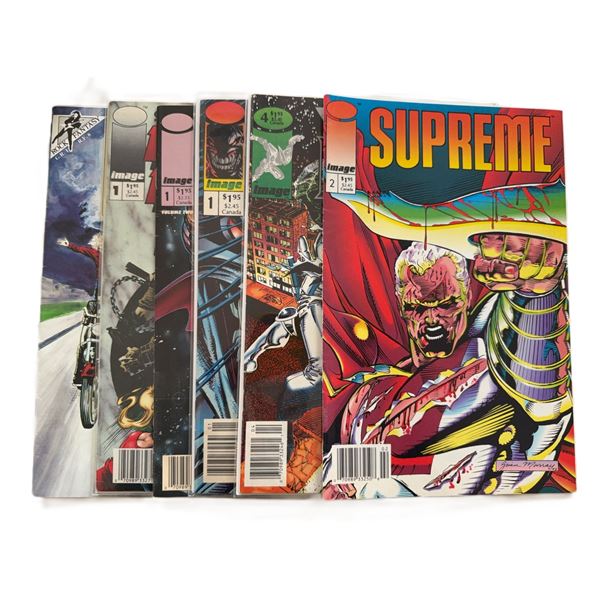 Image Comics Lot Featuring ShadowHawk, Supreme, Pitt & More – Early 90s Collector’