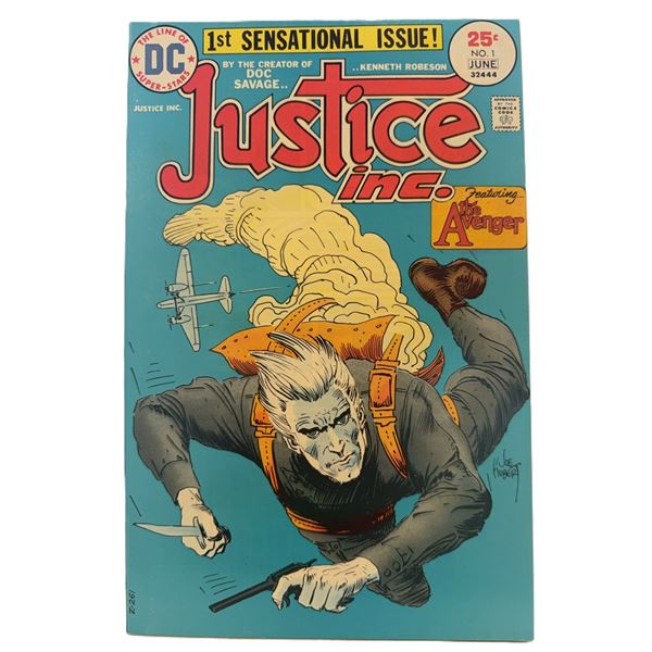 Justice Inc. #1 (June 1975) – Bronze Age DC Premiere Featuring The Avenger!