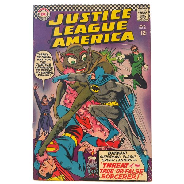 Justice League of America #49 (November 1966) – “Threat of the True-or-False Sorce