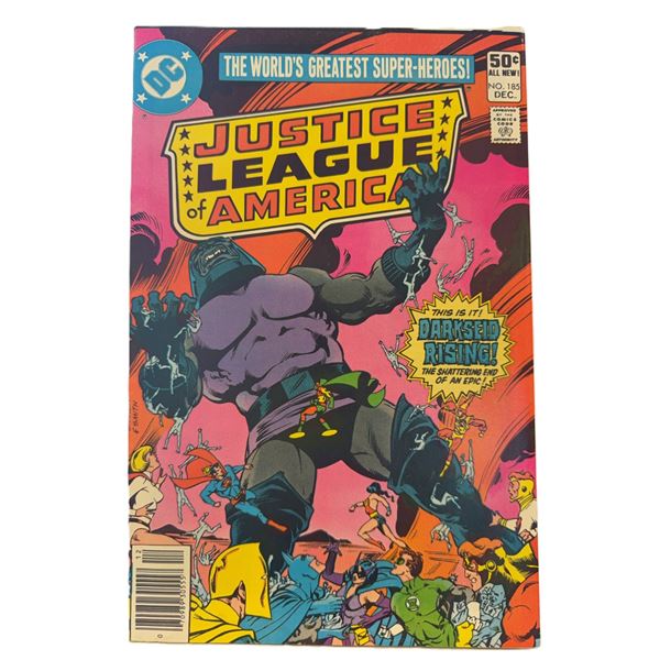 Justice League of America #185 (December 1980) – Darkseid Rising! The Epic Finale of a DC C
