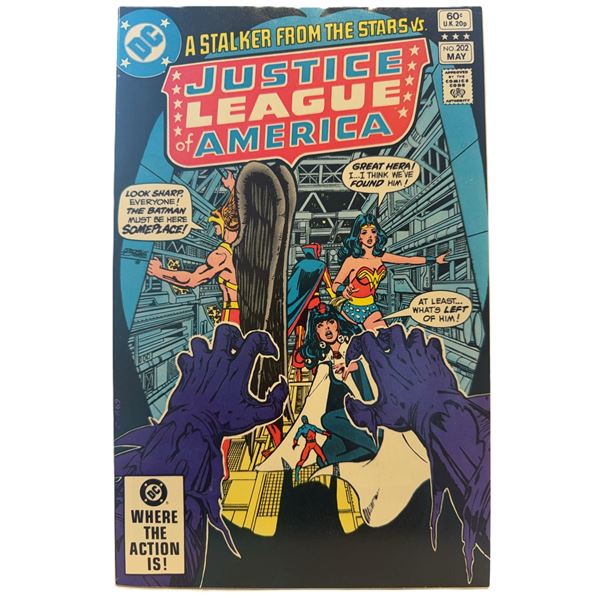 Justice League of America #202 (May 1982) – Bronze Age DC Classic Featuring Wonder Woman & 