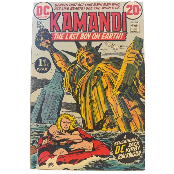 Kamandi #1 (November 1972) – Jack Kirby’s DC Debut Bronze Age Classic