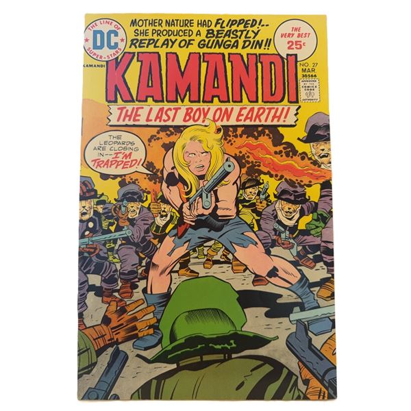 Kamandi #27 (March 1975) – DC Bronze Age Adventure by Jack Kirby