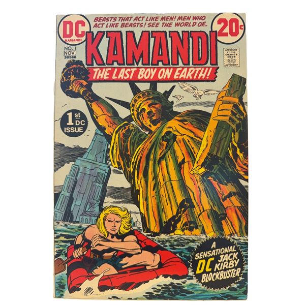 Kamandi: The Last Boy on Earth #1 (November 1972) – Jack Kirby’s Post-Apocalyptic 