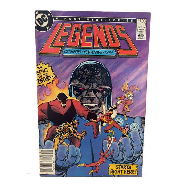 Legends #1 (1986 DC Comics) – Canadian Newsstand Price Variant