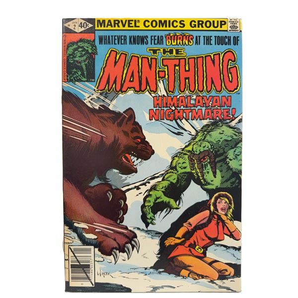 Man-Thing #2 (1980) – Bronze Age Marvel “Himalayan Nightmare!”