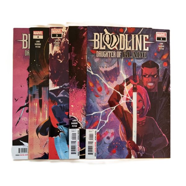 Marvel Comics Bloodline: Daughter of Blade – Complete Set #1–5 – Modern A