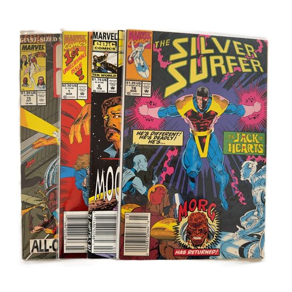Marvel Comics Lot – Silver Surfer #78, Alpha Flight Anniversary, Secret Defenders #1 & More