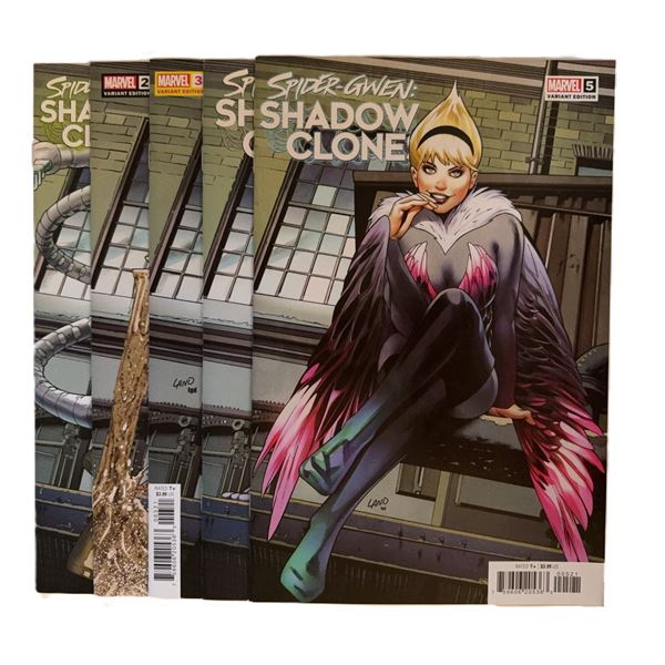 Marvel Comics Spider-Gwen: Shadow Clones – Complete Variant Set #1–5 – Mo