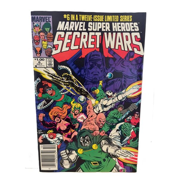 Marvel Super Heroes Secret Wars #6 (1984 Marvel Comics) – Canadian Newsstand Price Variant