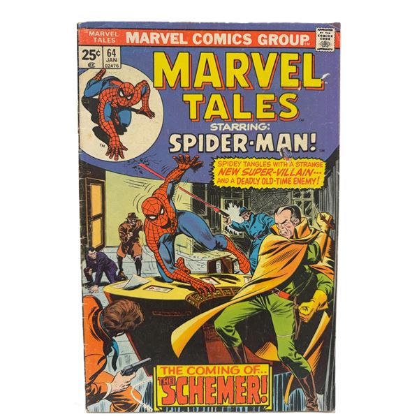 Marvel Tales #64 (1975) – Bronze Age Spider-Man Classic “The Coming of the Schemer