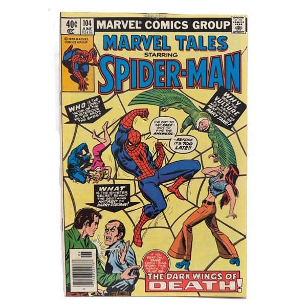 Marvel Tales #104 (1979) – Bronze Age Spider-Man Classic “The Dark Wings of Death!