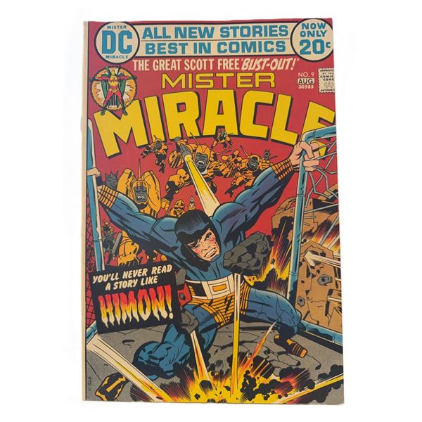 Mister Miracle #9 (1972) – “Himon!” A Jack Kirby Fourth World Classic!