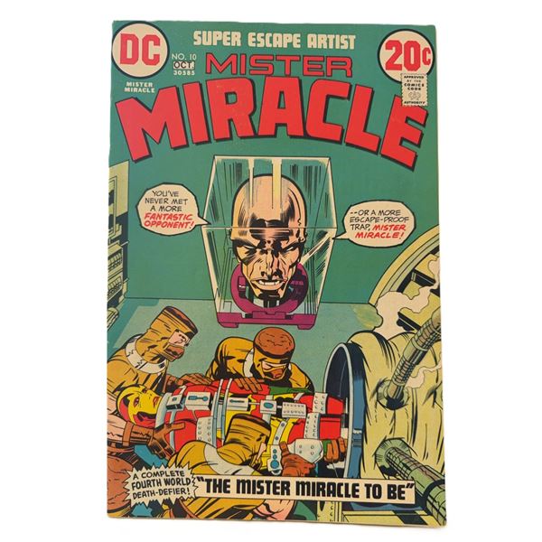 Mister Miracle #10 (1972) – “The Mister Miracle to Be!” A Jack Kirby Four