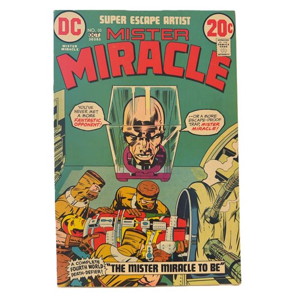 Mister Miracle #10 (October 1972) – Jack Kirby’s Fourth World Escape Artist in Per