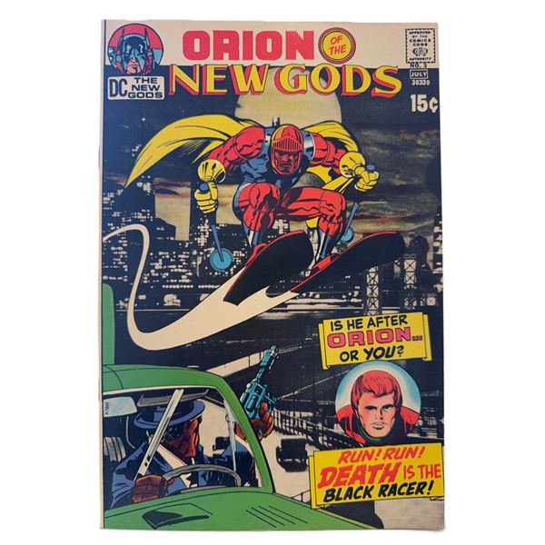 New Gods #3 (July 1971) – Jack Kirby’s Fourth World Saga Continues with the Black 