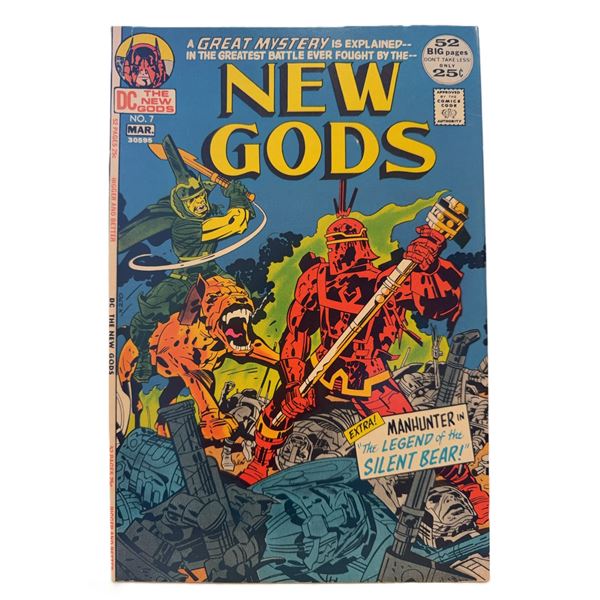 New Gods #7 (March 1972) – Jack Kirby’s Epic Battle in the Fourth World Saga!