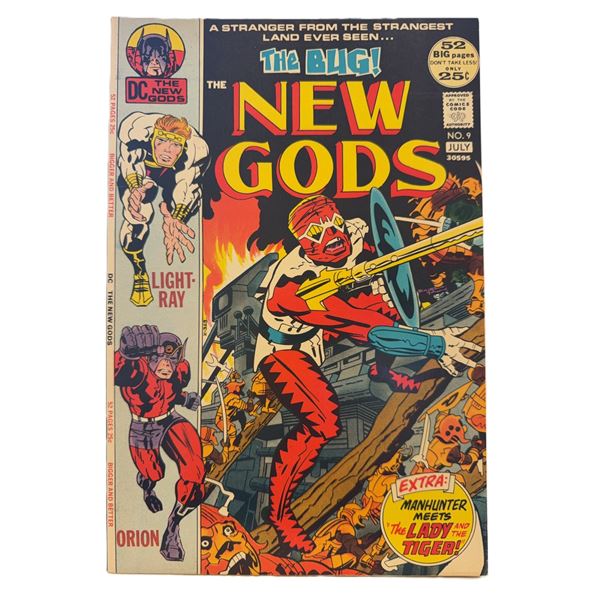 New Gods #9 (July 1972) – The Bug Arrives in Jack Kirby’s Fourth World Epic!
