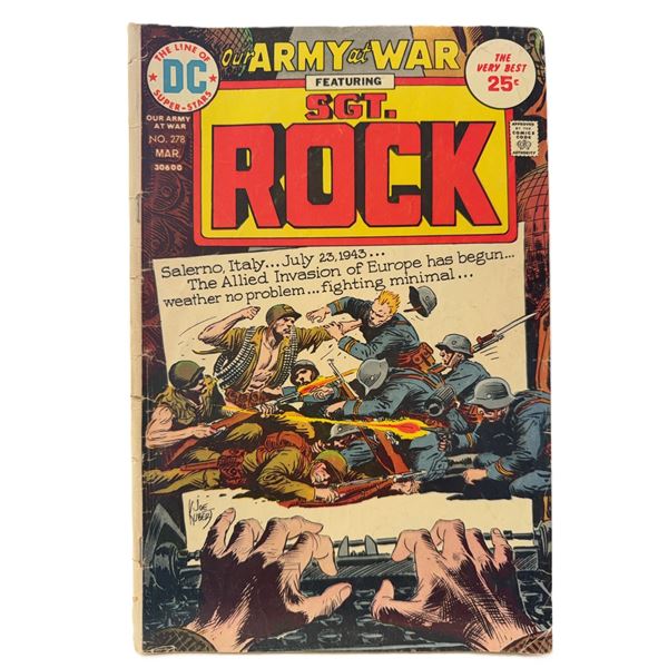 Our Army at War #278 (1975) – Sgt. Rock in the Battle of Salerno!