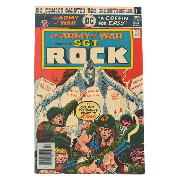 Our Army at War #294 (1976) – Sgt. Rock in “A Coffin for Easy!”