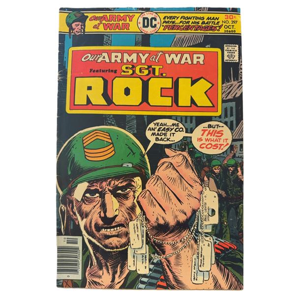 Our Army at War #297 (October 1976) – Sgt. Rock Faces the True Cost of War!